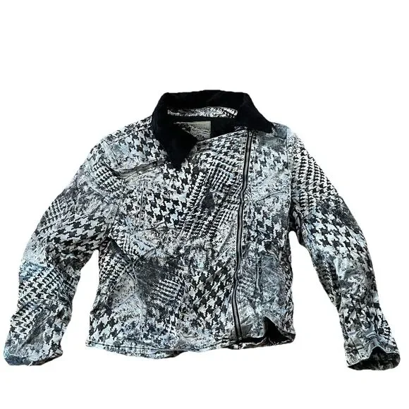 Silvana Cirri By Cisil Baby BLACK WHITE UNIQUE Jacket XS - Picture 1 of 8